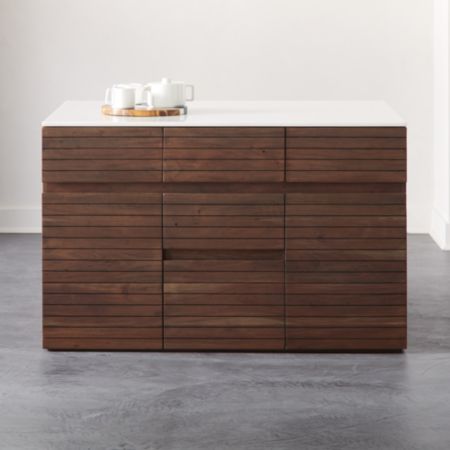 Dunbar Kitchen Island Reviews Cb2