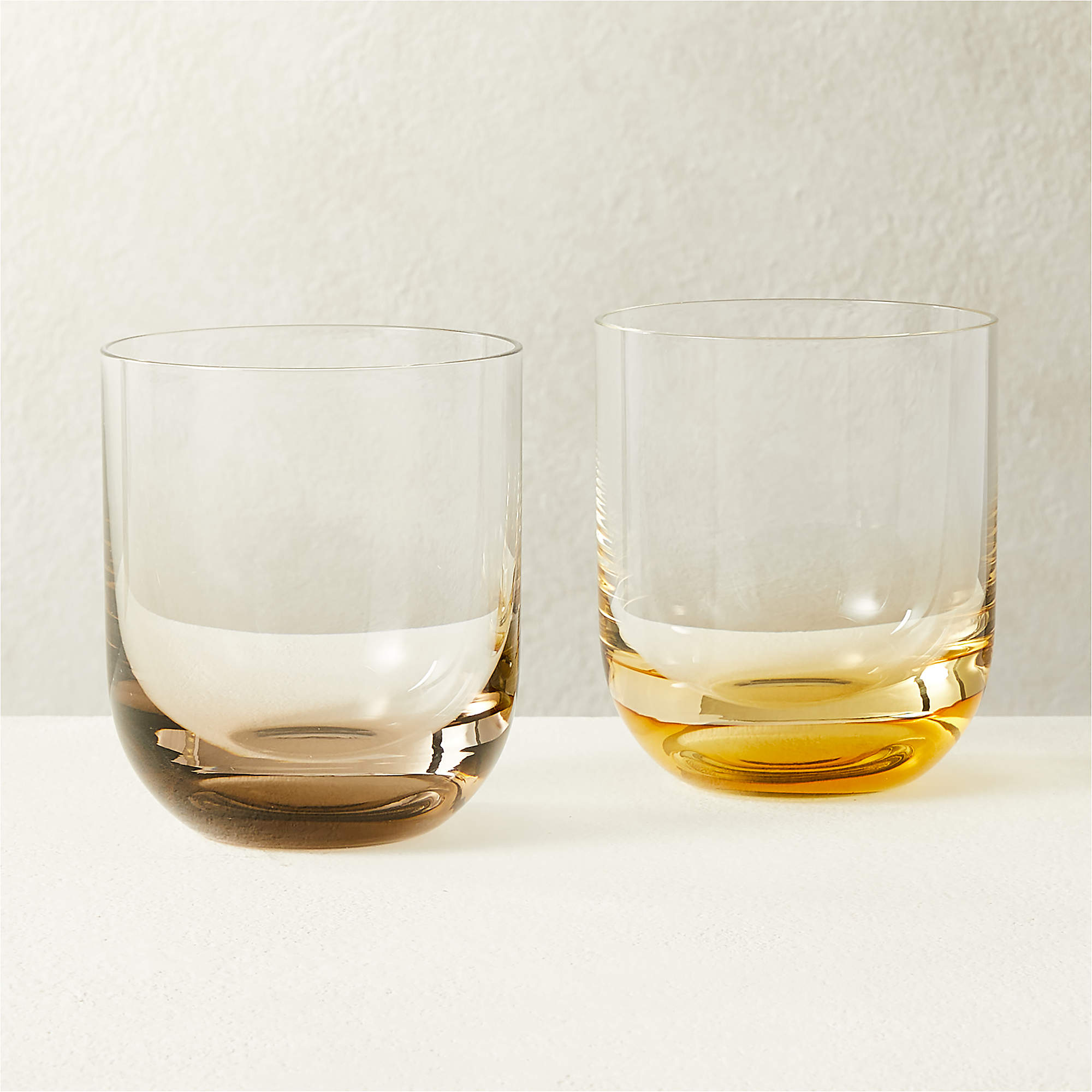 CB2-Duval Double Old-Fashioned Glasses