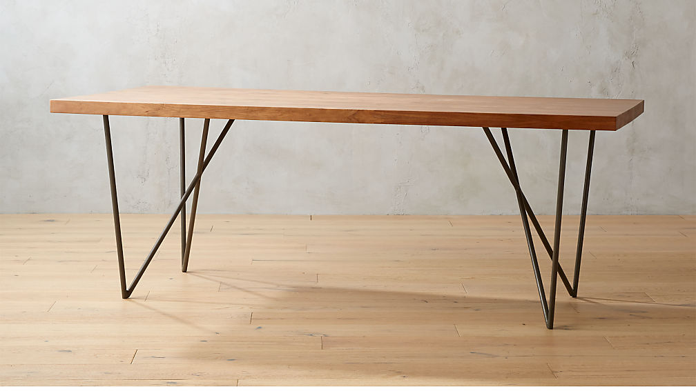 Dylan 36"x80" Dining Table 3 + Reviews CB2