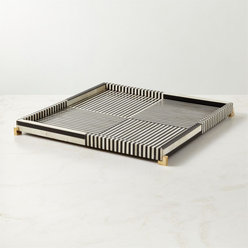 Modern deals decorative tray