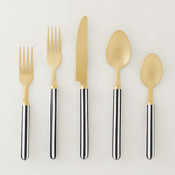 Black Flatware Cb2