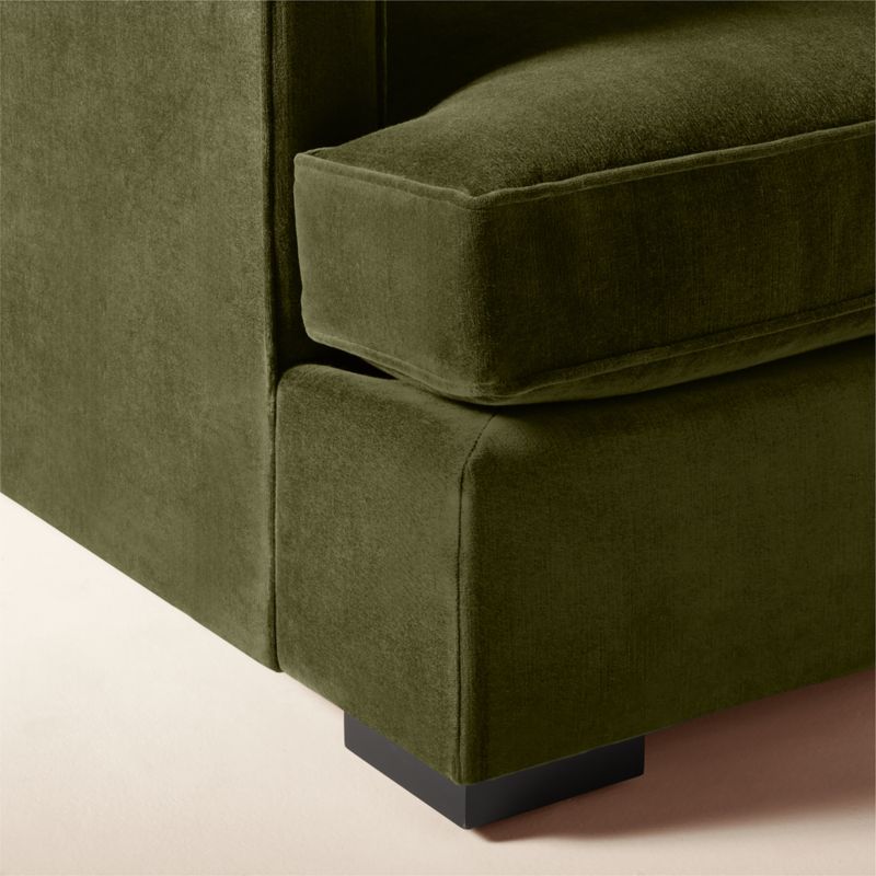 Eastman 75" Green Velvet Sofa - image 8 of 10