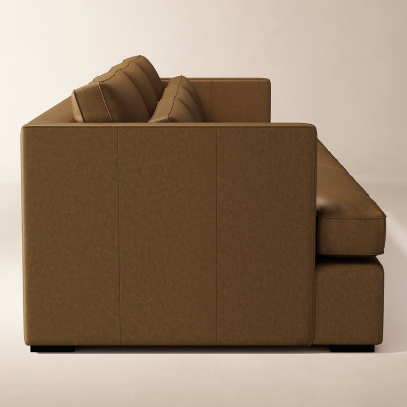Eastman 94" Leather Sofa - image 3 of 6