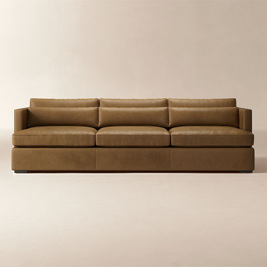 Eastman Leather Sofa (75"-105")