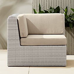 Unique Outdoor Furniture Modern Tables And Chairs Cb2 Ebb Corner Chair