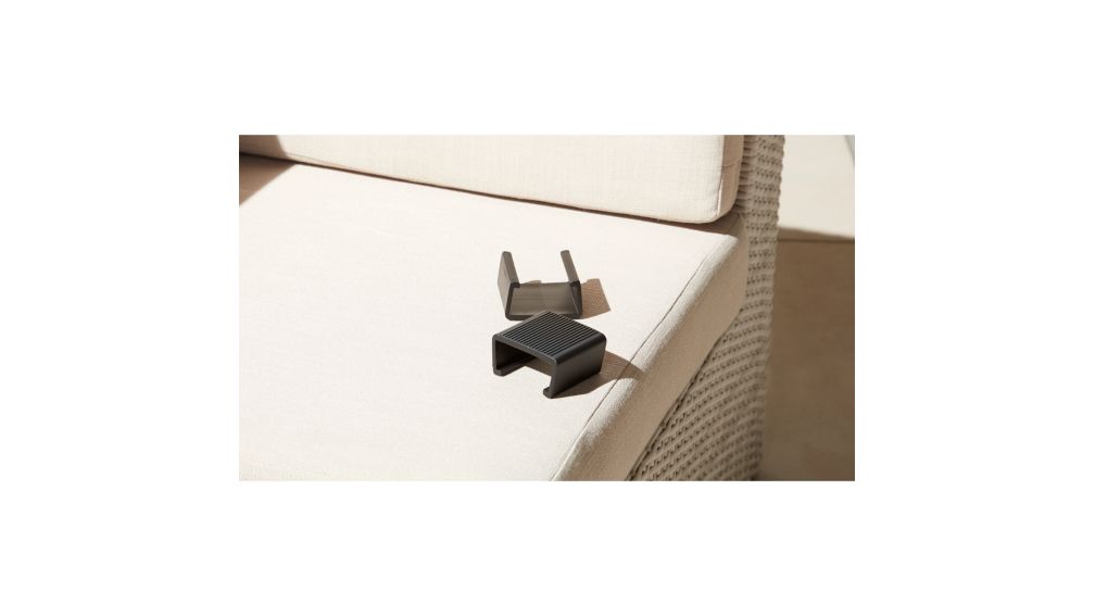 Ebb Set of 2 Sectional Sofa Connectors + Reviews CB2