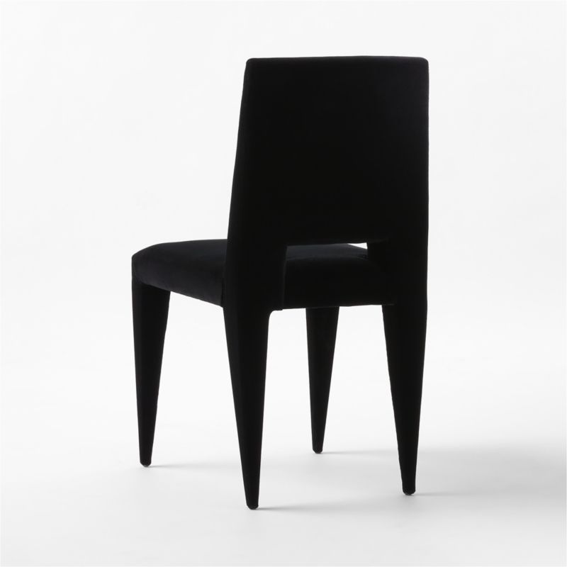 Editor Black Velvet Dining Chair - image 7 of 9