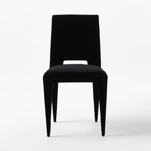 Editor Black Velvet Dining Chair