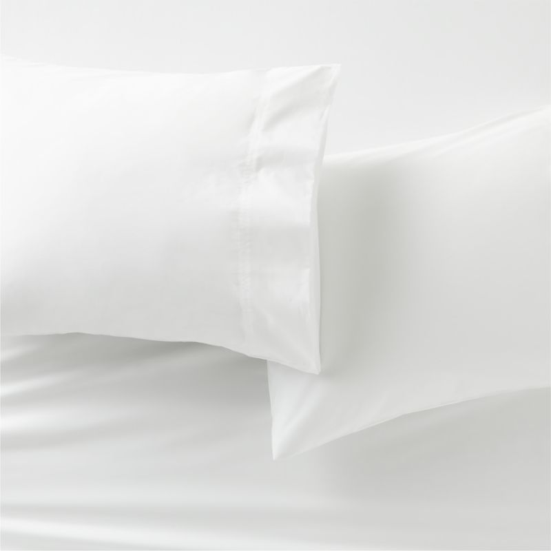 View Egyptian Cotton 400TC White King Pillowcases Set of 2 details