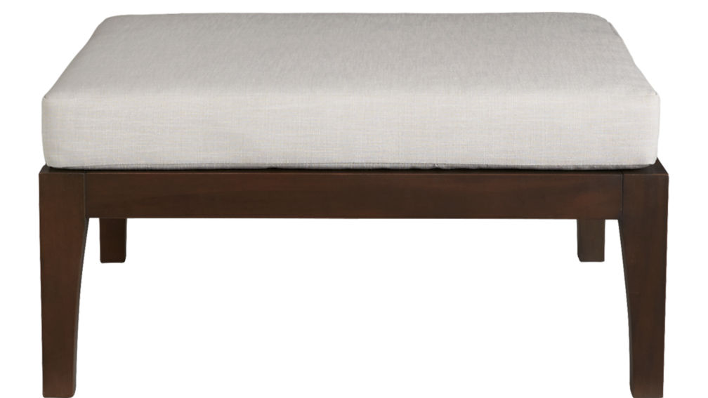 Elba Outdoor Ottoman Coffee Table Reviews Cb2