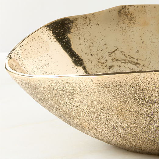 Elden Cast Bronze Decorative Bowl