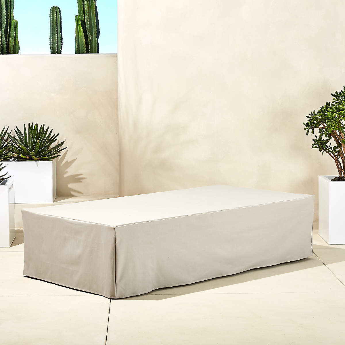 Element Waterproof Rectangular Coffee Table Cover + Reviews CB2 Canada