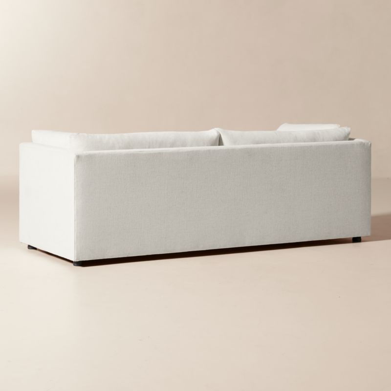 Eleni 91" Ivory Performance Chenille Sleeper Sofa - image 4 of 7