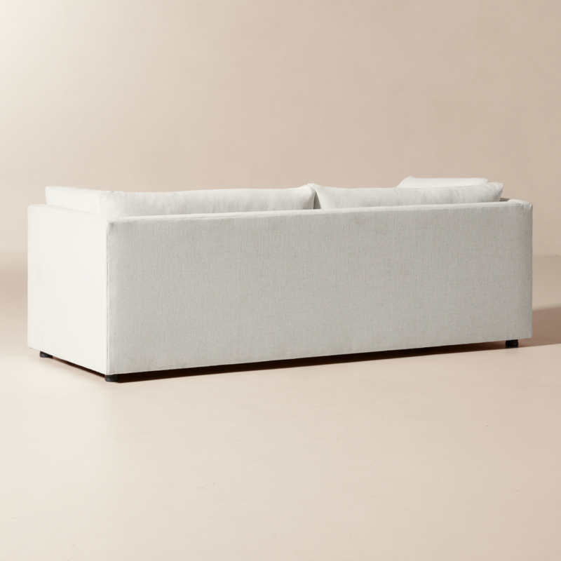 Eleni 91" Ivory Performance Chenille Sleeper Sofa - image 5 of 9