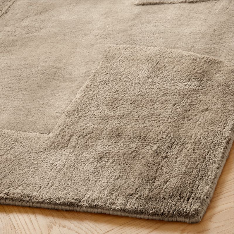 Eleyne Handloomed Coco Brown TENCEL™ Lyocell Area Rug 5'x8' - image 2 of 5