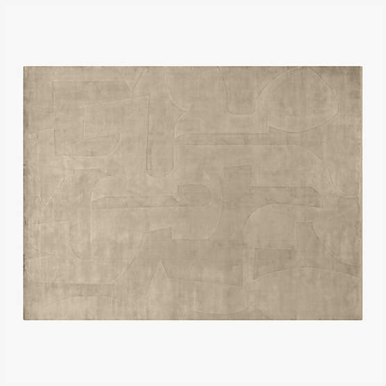 Eleyne Handloomed Coco Brown TENCEL™ Lyocell Area Rug 9'x12'