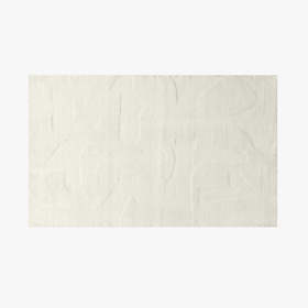 Macon Ivory Chenille Area Rug 9'x12' + Reviews