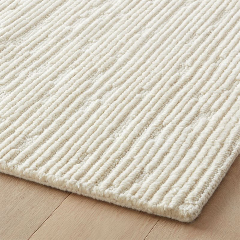 Elfen Ivory Textured Wool Area Rug 8'x10' - image 2 of 5