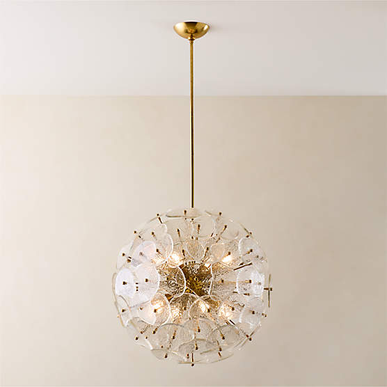 Eline Textured Glass Pendant Light