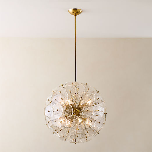 Eline Textured Glass Pendant Light