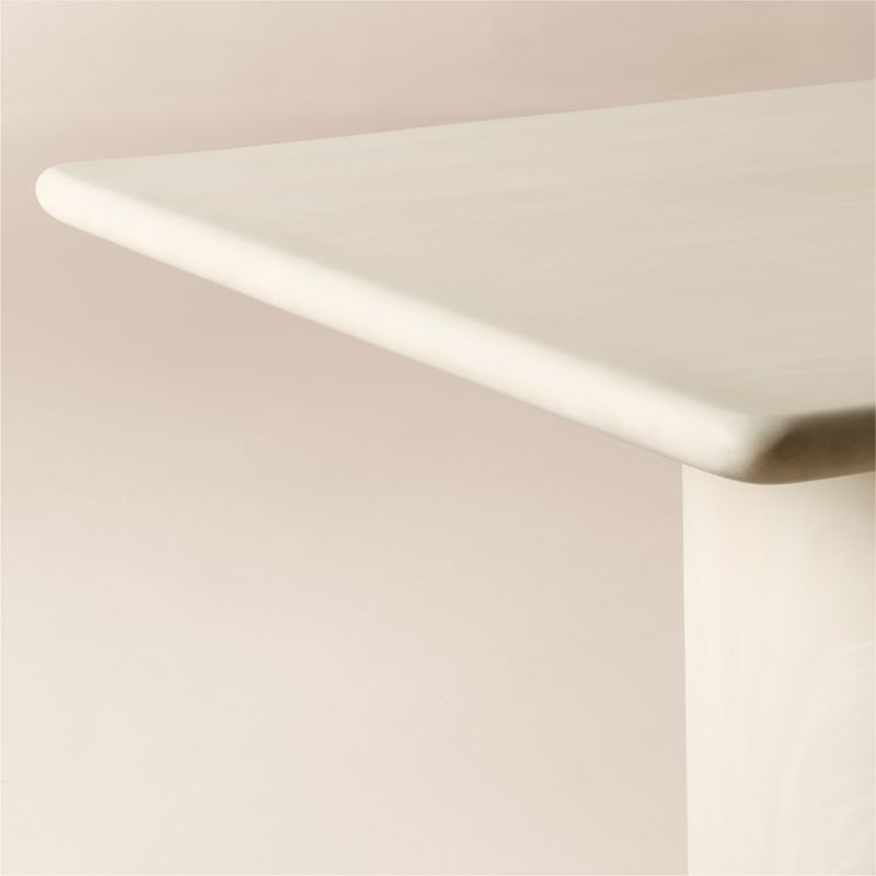 Elio 98" Rectangular Marbled Resin Dining Table - image 5 of 8