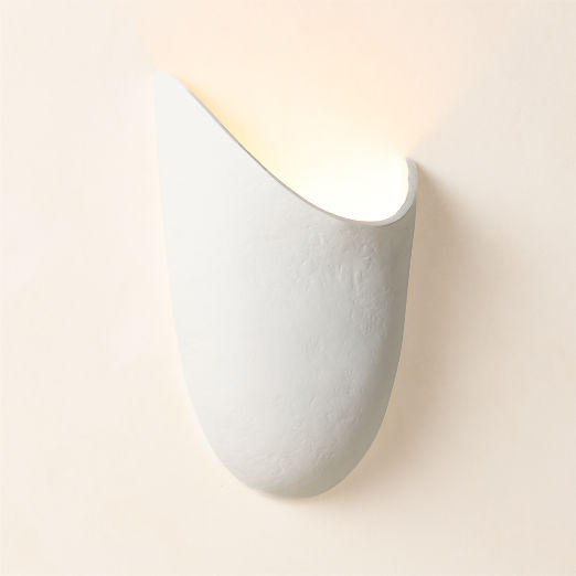 Ellia Plaster Wall Sconce