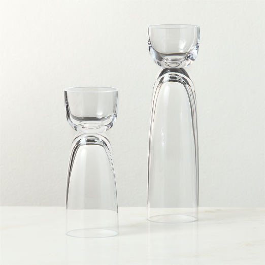 Elluma Glass Tealight Candle Holders