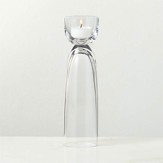 Elluma Glass Tealight Candle Holder Small