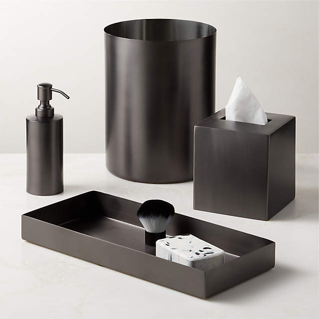 The Beaded Stainless Steel Bath Accessories