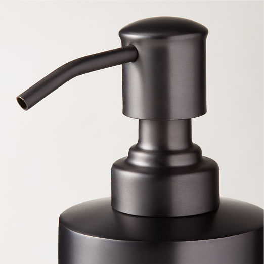 Elton Blackened Stainless Steel Bath Accessories