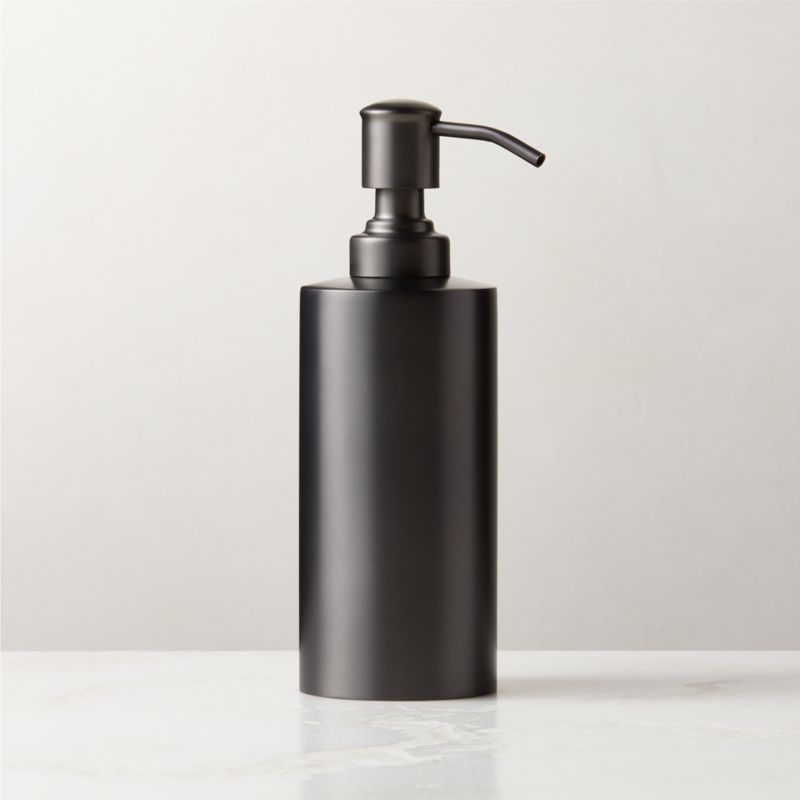 View Elton Blackened Stainless Steel Soap Pump details