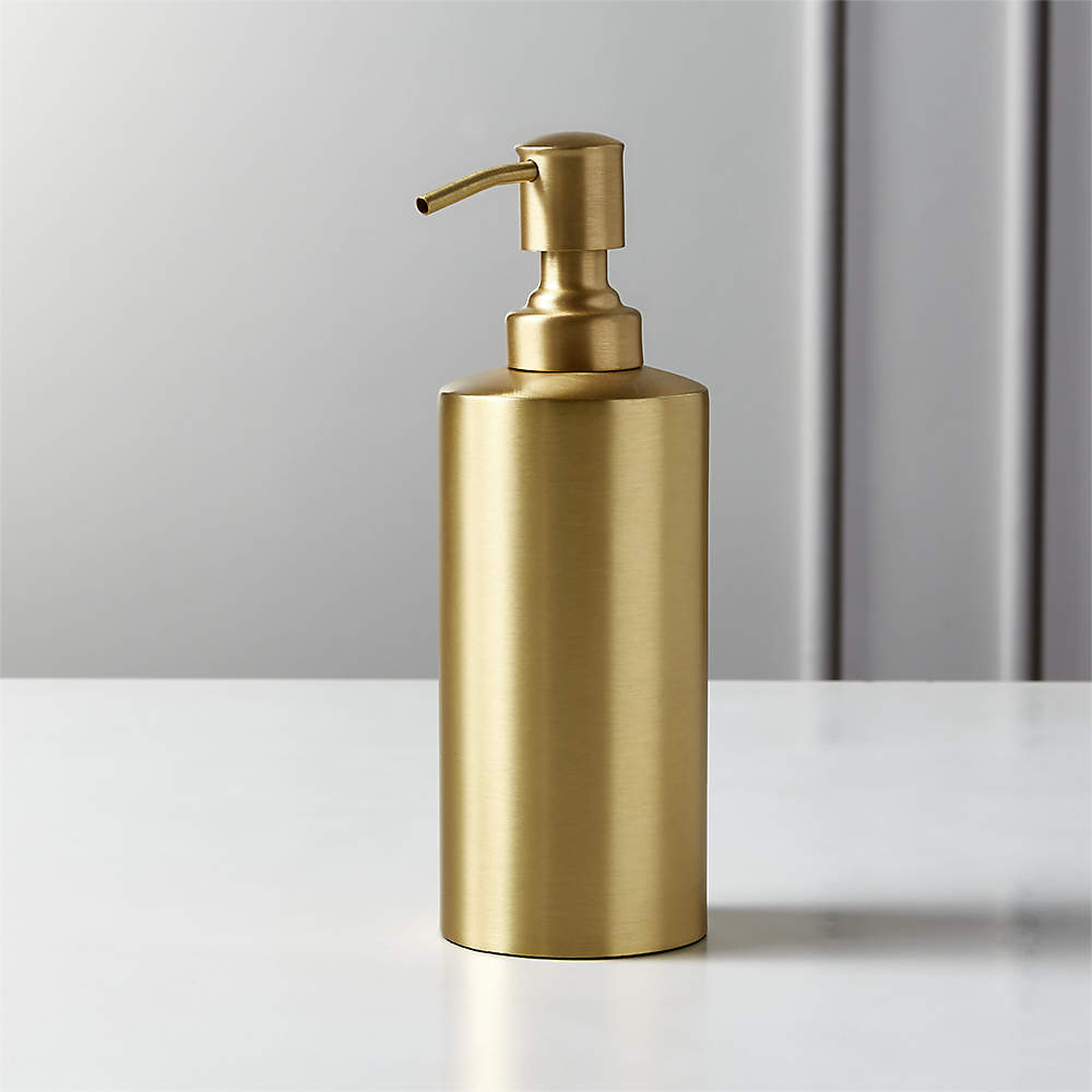 Soap Dispenser Pump Gramercy Accents® Matte Black Finish Heavyweight Brass 