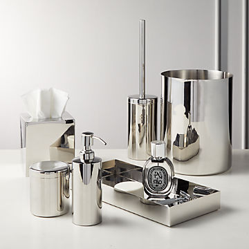 Modern Bathroom Accessories For Stylish Vanities Cb2