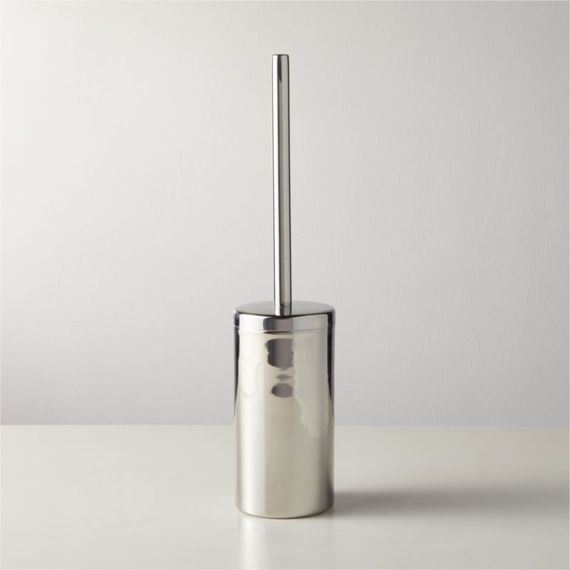 View Elton Polished Stainless Steel Toilet Brush details