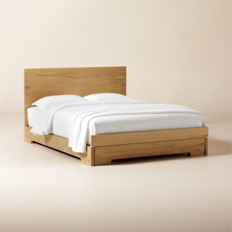 Elwood White Oak Queen Bed by Lawson-Fenning - image 2 of 7