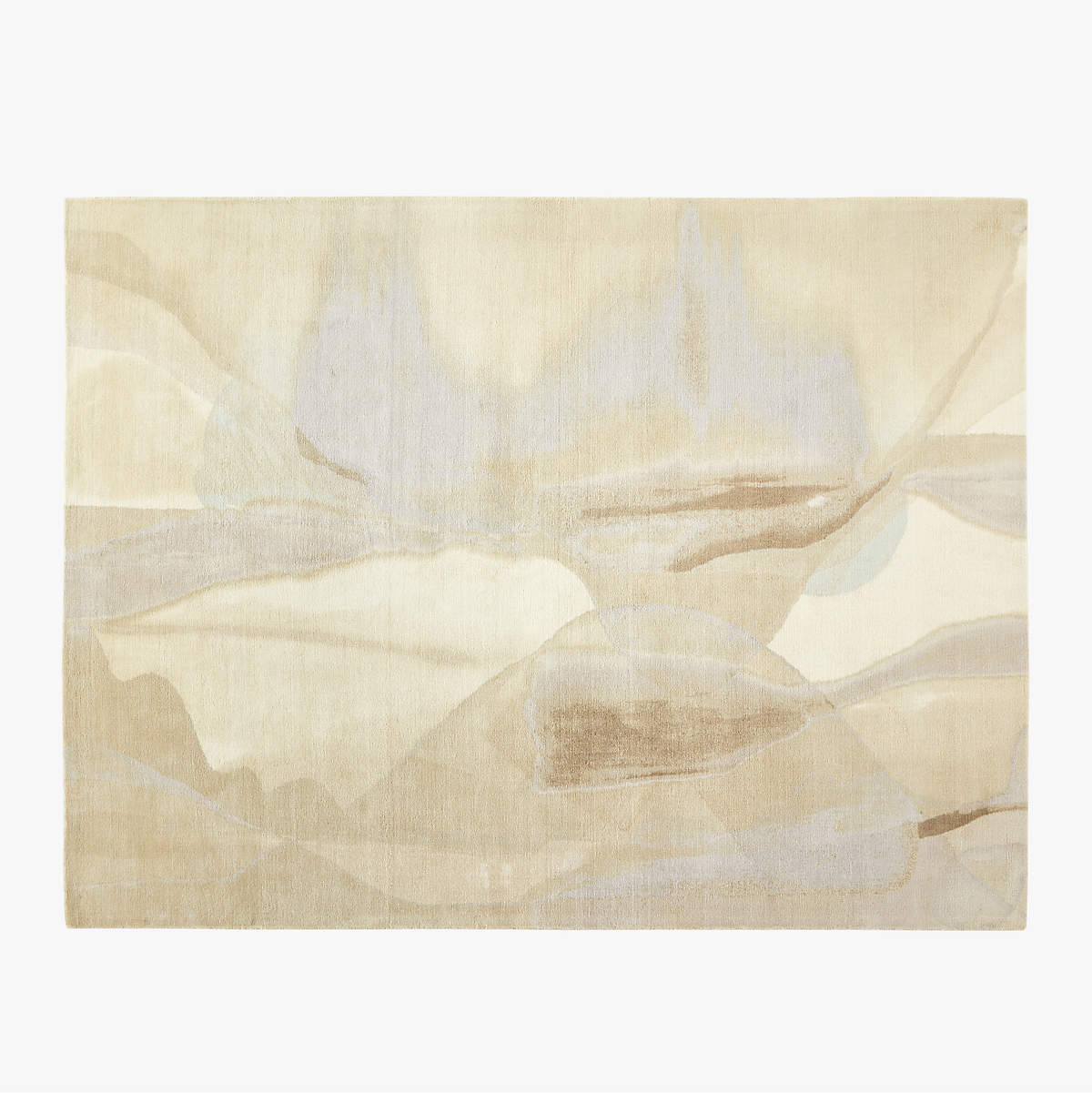 Elysium Tufted Neutral Area Rug 9'x12' + Reviews CB2