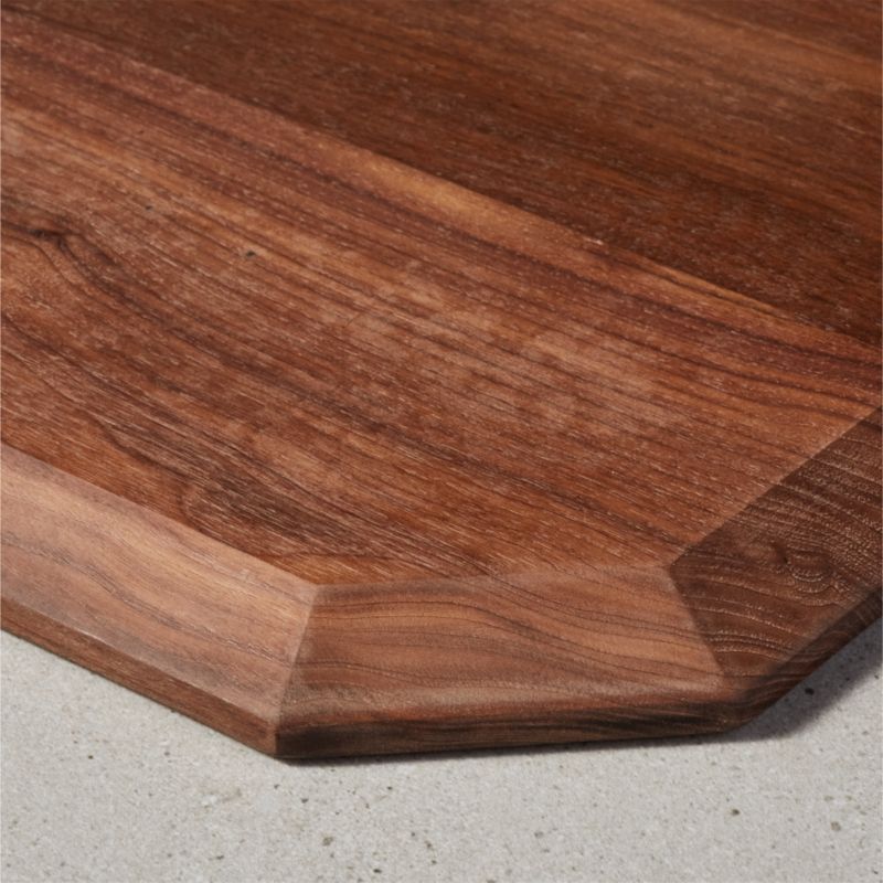 Emerald Cut Walnut Wood Serving Board by Jennifer Fisher - image 2 of 4