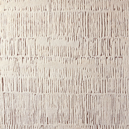 Emerson Hand-Knotted Warm White New Zealand Wool Rug Swatch 12"x12"