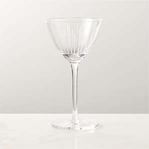 4 Vintage Etched Cocktail - Martini Glasses, Bryce, circa 1950, Nick and  Nora Champagne Coupes, Vintage Round Balled Stem Cocktail Coupes