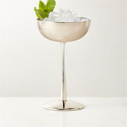 Piero Round Polished Stainless Steel Serving Tray by Gianfranco Frattini