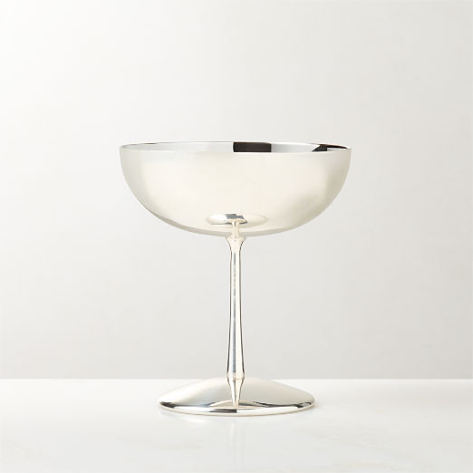 Emporia Stainless Steel Coupe Dessert Glasses Set of 4