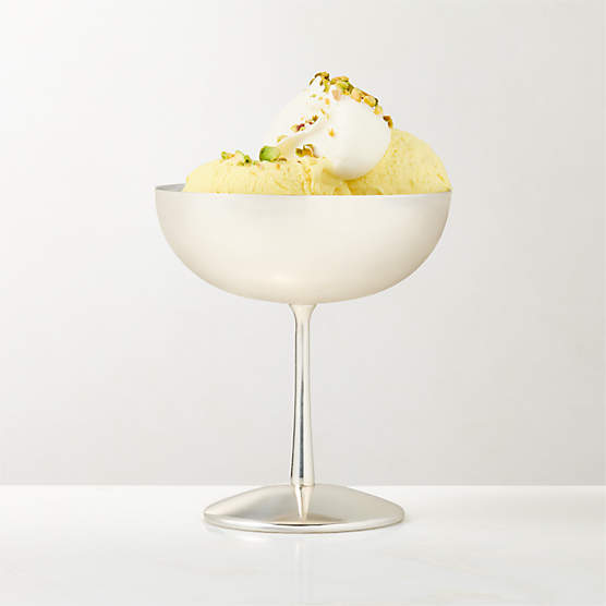 Emporia Stainless Steel Coupe Dessert Glass