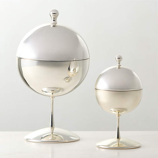 Emporia Stainless Steel Dishes With Lids Set of 2