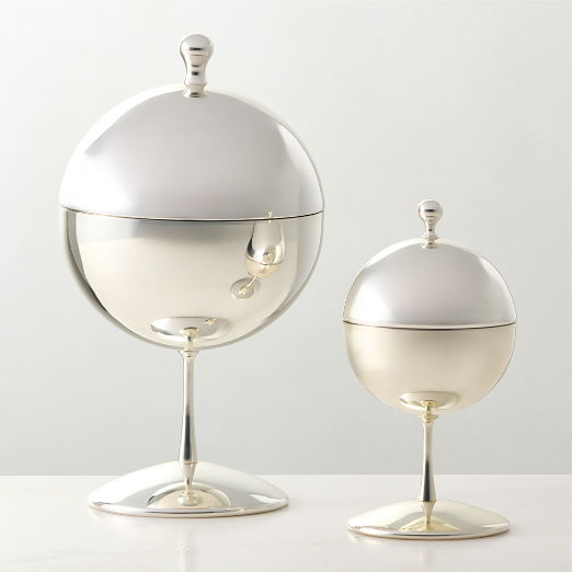 Emporia Stainless Steel Dishes With Lids Set of 2