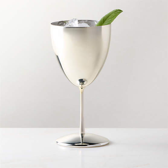 Emporia Stainless Steel Nick & Nora Glass
