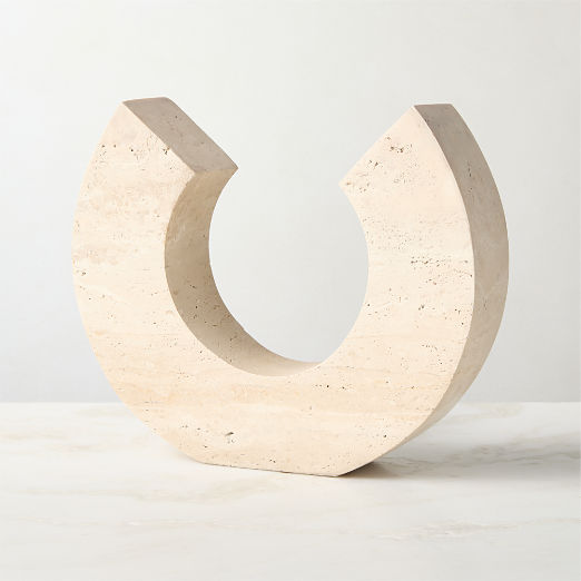Ennis Travertine Sculpture