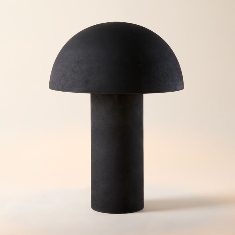 View Enoki Black Dome Table Lamp details