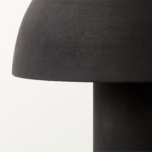 Enoki Black Dome Table Lamp