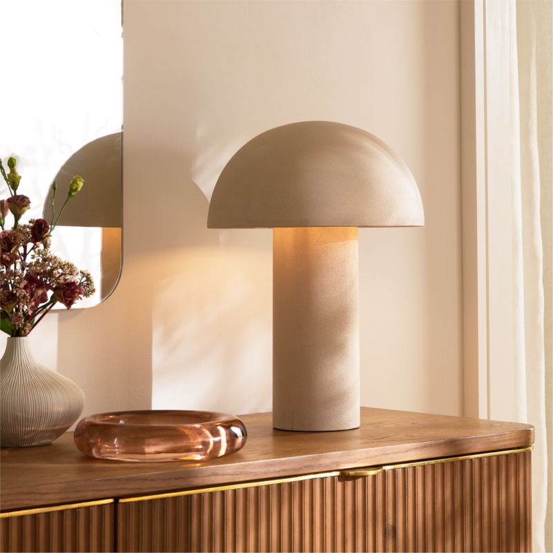 Enoki Natural Dome Table Lamp - image 2 of 14