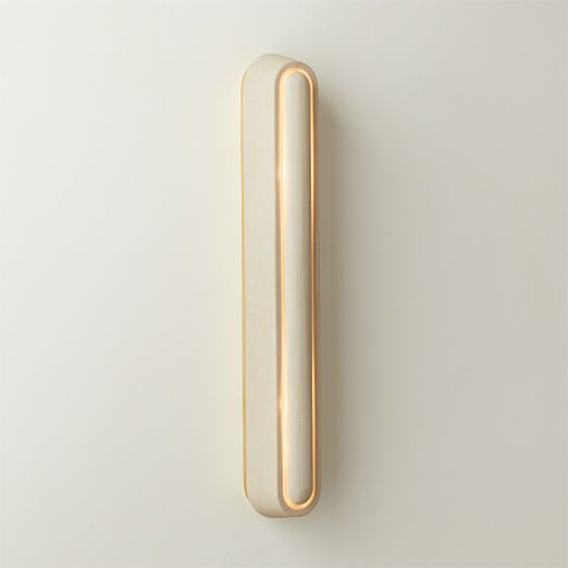 Enoki Sandstone Wall Sconce Light 24"